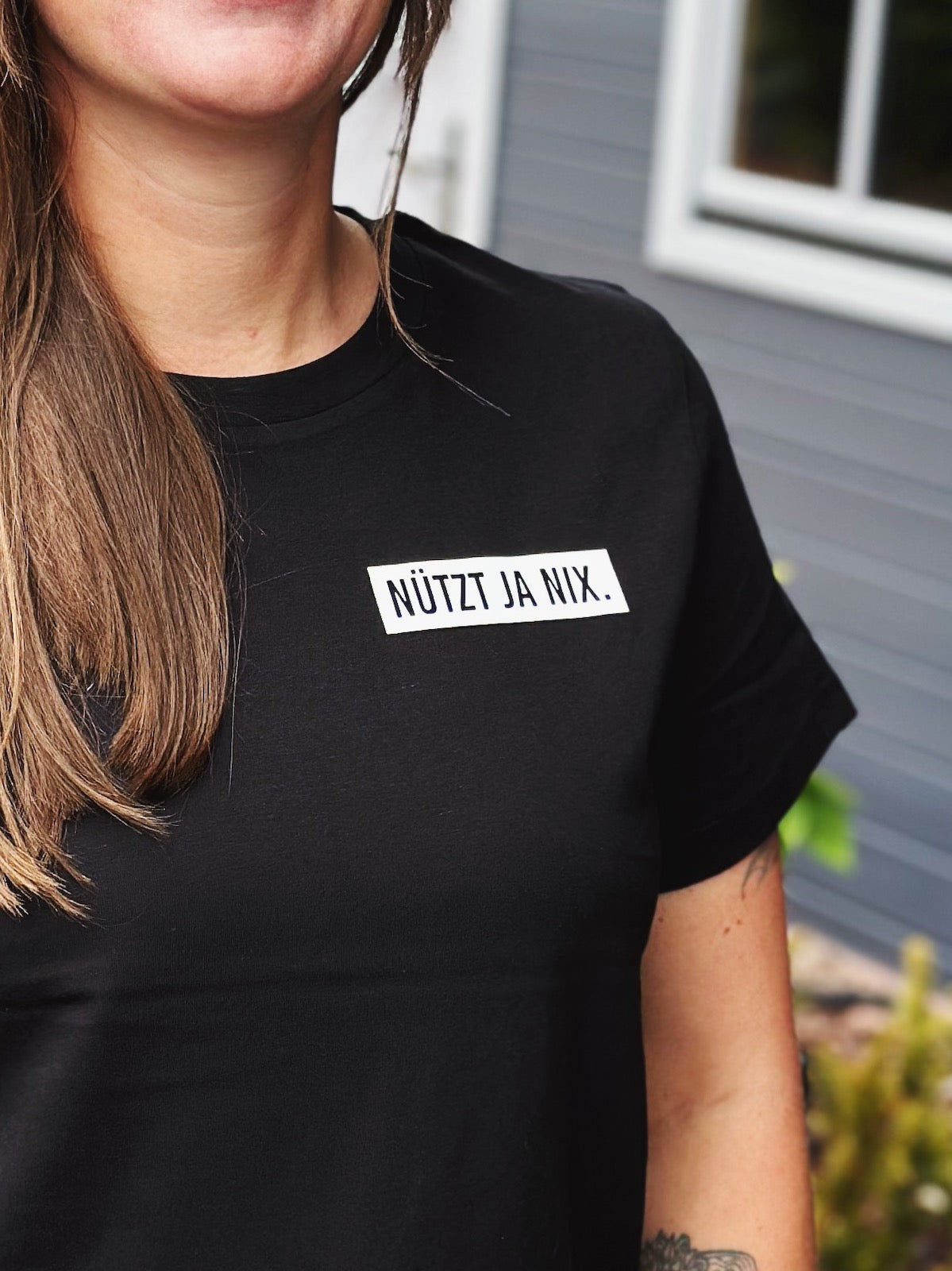 Mädels Shirt 'Nützt ja nix'