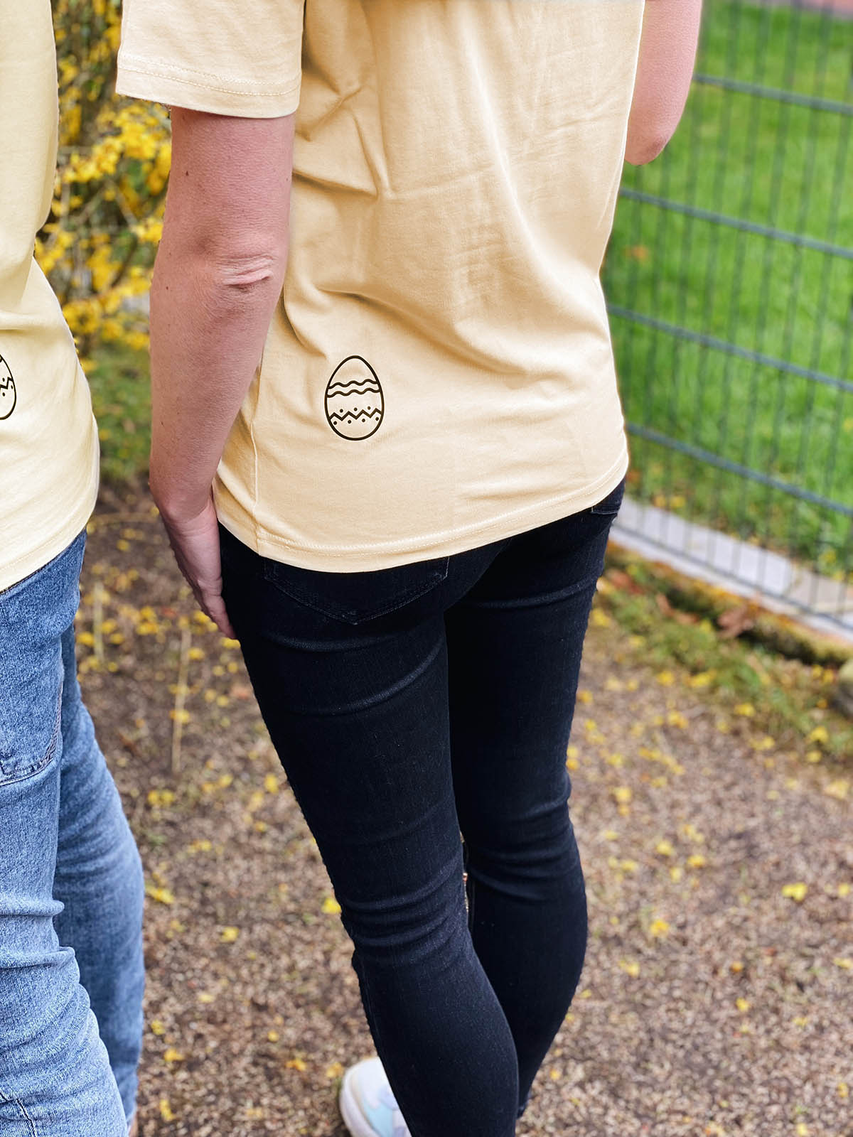 T-Shirt mit "Ohne Eierli kein Feierli" Spruch