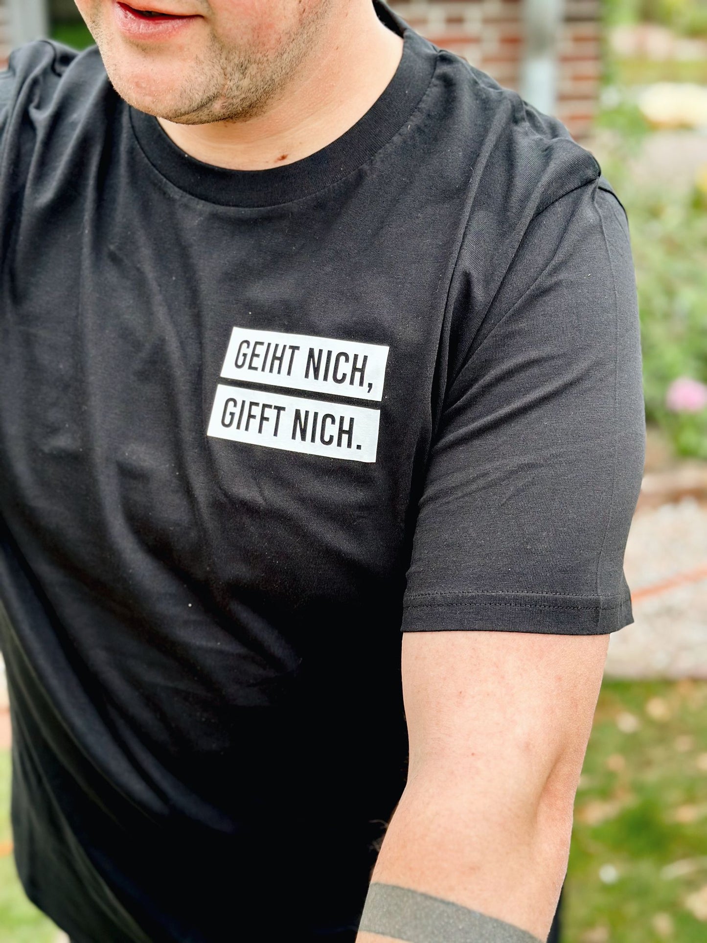 T-Shirt 'Geiht nich, gifft nich'