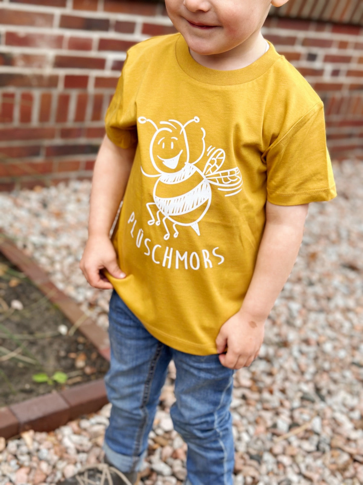 Kinder T-Shirt 'Plüschmors'